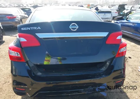 2018 Nissan Sentra S из США, поврежденный, VIN 3N1AB7AP4JY326977